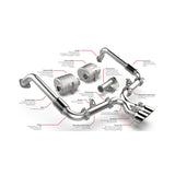APR 17-25 Porsche Boxster/Cayman 2.0T/2.5T Full Catback Exhaust System - CBK0024
