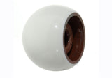 Ford Racing 15-19 Ford Mustang EcoBoost / GT w/ 6-Speed Manual Transmission Bullitt White Shift Knob - M-7213-M8B
