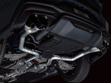 AWE 2024 Ford Mustang GT Fastback S650 RWD Track Edition Cat-Back Exhaust w/ Quad Diamond Black Tips - 3020-43650