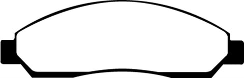 EBC 04-06 Chevrolet Colorado 2.8 Yellowstuff Front Brake Pads - DP41705R