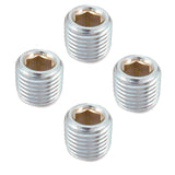 Spectre Pipe Plug 1/4in. NPT - 4 Pack - 6048