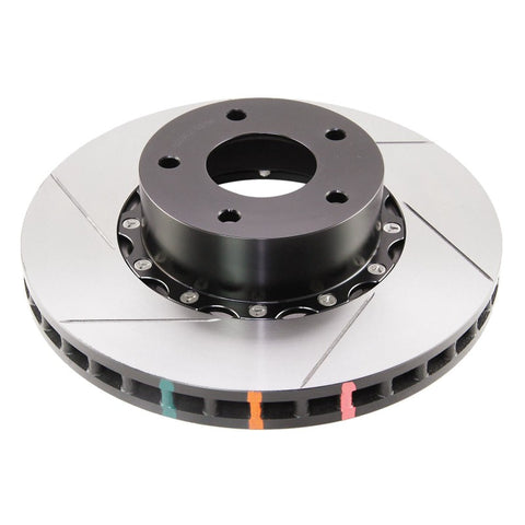 DBA 05 Pontiac GTO Front Slotted 5000 Series 2 Piece Rotor Assembled w/ Black Hat - 52020BLKS