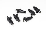 DeatschWerks Universal 550cc Low Impedance 11mm Upper Injector - Set of 6 - 42M-11-0550-6