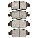 R1 93-15 Honda Fit Front Semi Met Brake Pads - 2311-0948-00