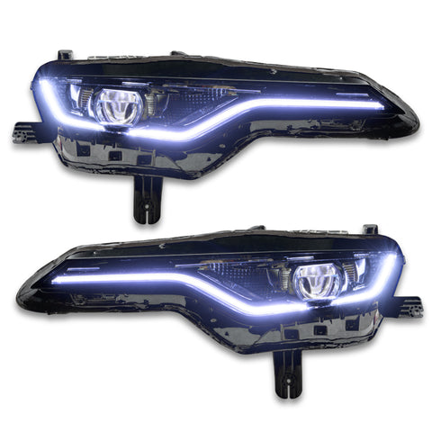 Oracle 19-21 Chevy Camaro SS/RS RGBW+A Headlight DRL Upgrade Kit - ColorSHIFT - 1419-330