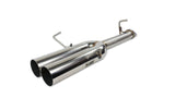 ISR Performance EP (Straight Pipes) Dual Tip Exhaust 4in 95-98 (S14) - Nissan 240sx - IS-EPDUAL-S14BO