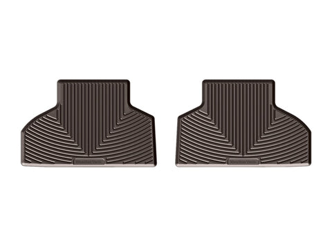 WeatherTech 2014-2015 BMW X5 Rear Rubber Mats - Cocoa - W326CO