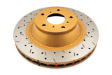 DBA 97-05 Holden Commodore / Ute Front Drilled & Slotted 4000 Series Rotor - 4055XS