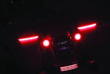 Kuryakyn Tracer L.E.D. Turn Signal Inserts Red/Red Smoke Lens Rear - 2905