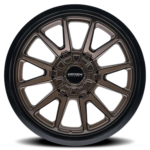 Mayhem 8116 Intrepid 20x9 / 6x135/139.7 BP / 0mm Offset / 106mm Hub Gloss Black Wheel - 8116-2937B