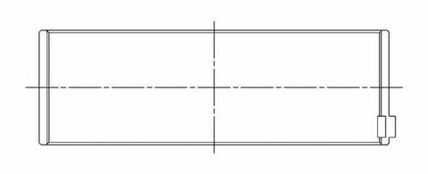 ACL Chrysler 345, 370 ci (5.7L/6.1L) Hemi .025 Oversize High Performance Rod Bearing Set - 8B1808H-.025