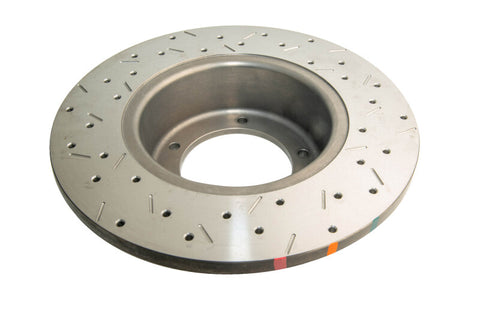 DBA 93-99 Land Rover Defender 110 Front 4000 Series Drilled & Slotted Rotor - DBA4087XS