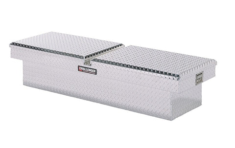 Lund 04-10 Chevy Colorado Ext. Cab (All Beds Gull-Wing Crossover) Challenger Tool Box - Brite - 5950