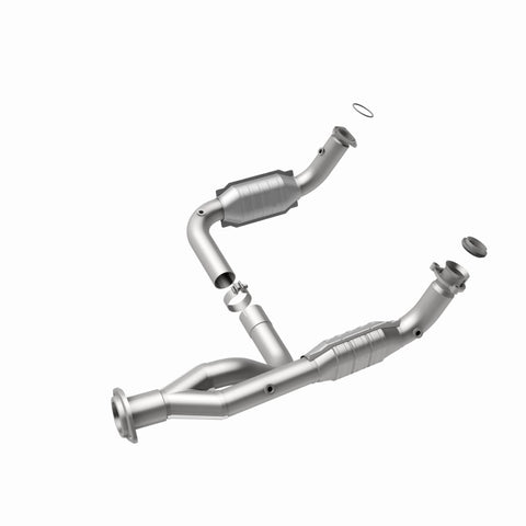 MagnaFlow Direct Fit Catalytic Converter 07-09 Hummer Truck H2 Y-Pipe Assy - 49679