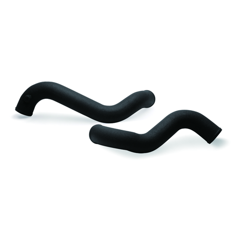 Mishimoto 2016 Nissan Titan XD Intercooler Wrinkled Black Pipe and Boot Kit - MMICP-XD-16WBK