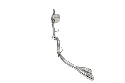 Corsa 2021-2025 Ford F-150 Regular Cab/ 8in Bed 5.0L V8 Xtreme Cat-Back Single Side Exit-Polished - 21145