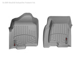 WeatherTech 99-00 Chevrolet Silverado Crew Cab Front FloorLiner - Grey - 460031