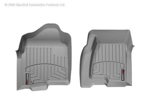 WeatherTech 99-00 Chevrolet Silverado Crew Cab Front FloorLiner - Grey - 460031