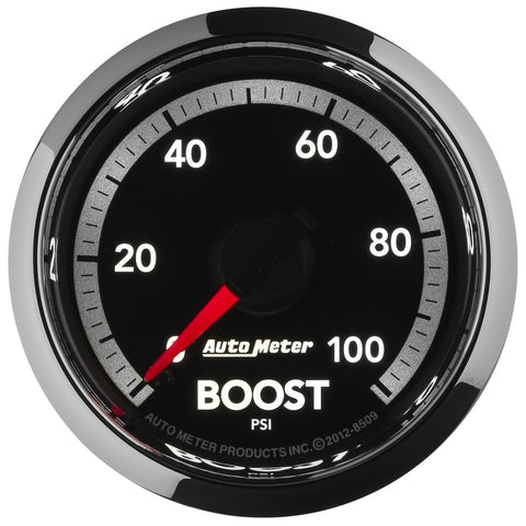 Autometer Gen4 Dodge Factory Match 52.4mm Mechanical 0-100 PSI Boost Gauge - 8509