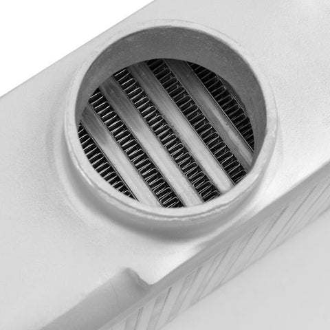 Mishimoto Subaru 02-07 WRX/04-07 STi Top-Mount Intercooler Kit - Silver/Black Hoses - Not For iRHD - MMTMIC-WRX-01SLBK