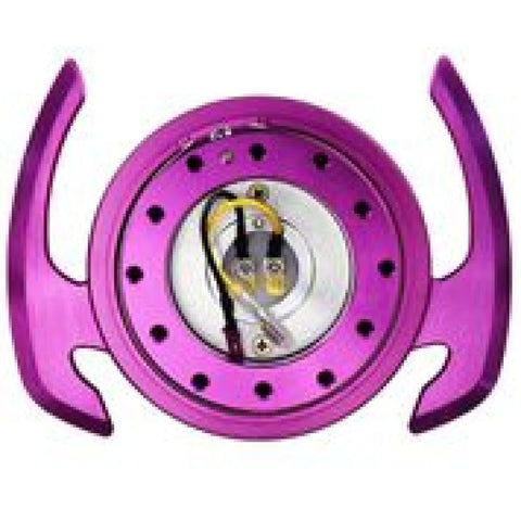 NRG Quick Release Kit Gen 4.0 - Purple Body / Purple Ring w/ Handles - SRK-700PP
