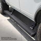 RealTruck 07-17 Jeep Wrangler 4dr VoltStep Electric Running Board Kit (Cut Req.) - Bedliner Coating - 20450572T