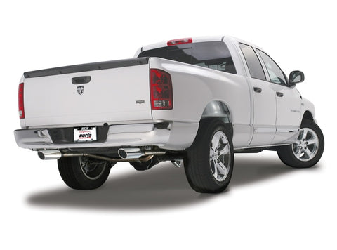 Borla 09-13 Dodge RAM 1500 5.7L CC/SB w/Fact Sngl Exh C/B 3x2.5in Single Round Rolled Split Rear - 140308