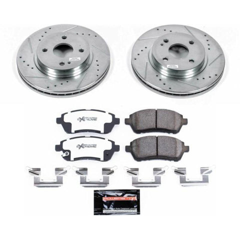 Power Stop 11-14 Mazda 2 Front Z26 Street Warrior Brake Kit - K6344-26