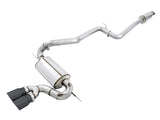 AWE Tuning Ford Focus ST Touring Edition Cat-Back Exhaust - Resonated - Diamond Black Tips - 3020-33040