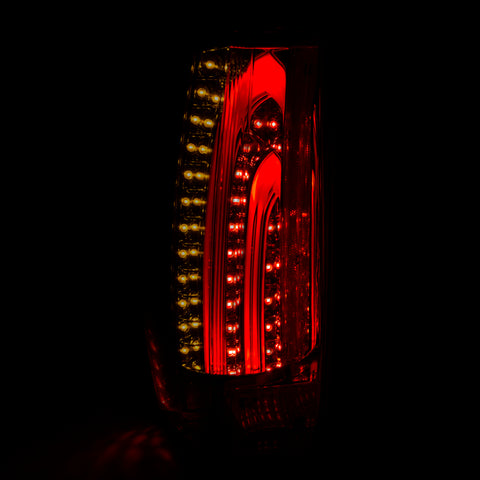 ANZO 2007-2014 Chevrolet Suburban LED Taillights Smoke G5 - Escalade Look - 311232