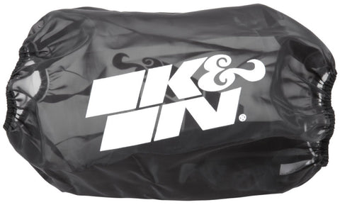 K&N Round Tapered Drycharger Air Filter Wrap 8in B ID x 6.625in T ID x 10.5in H - RC-5166DK