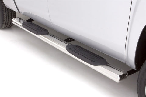 Lund 99-13 Chevy Silverado 1500 Std. Cab 6in. Oval Straight SS Nerf Bars - Polished - 24355008