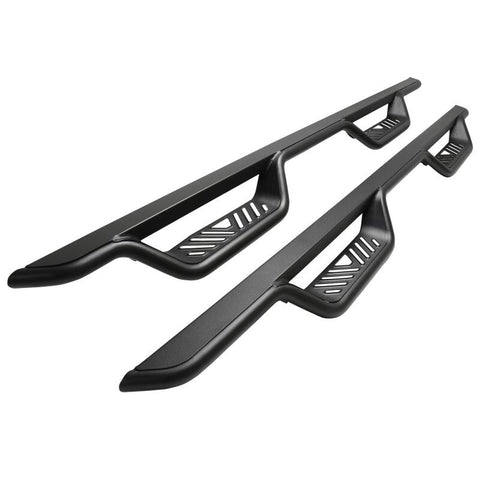 Westin 15-22 Ford F-150 SuperCrew / 17-22 F-250/350 Crew Cab Outlaw Nerf Step Bars - Textured Black - 20-13945