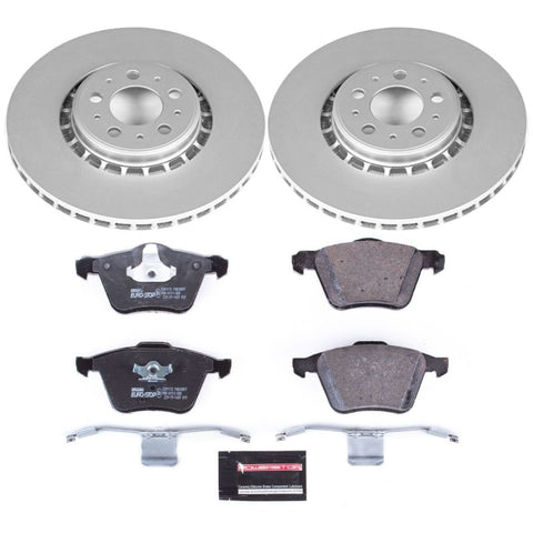 Power Stop 03-14 Volvo XC90 Front Euro-Stop Brake Kit - ESK4552