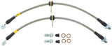 StopTech 00-05 Toyota MR2 Spyder Front Stainless Steel Brake Lines - 950.44012