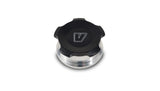 Vibrant 2in OD Aluminum Weld Bungs w/ Anodized Black Aluminum Threaded Cap (incl. O-Ring) - 11291