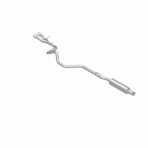MagnaFlow 13 Hyundai Veloster 1.6L Turbo Dual Center Rear Exit Stainless Cat Back Perf Exhaust - 15215