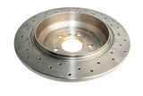 DBA 07-16 Mercedes-Benz GL320 Rear Street Drilled & Slotted Rotor - DBA2253X