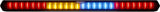 Rigid Industries 28in Chase Light Bar Universal - Rear Facing 27 Mode 5 Color LED Light Bar - 901802