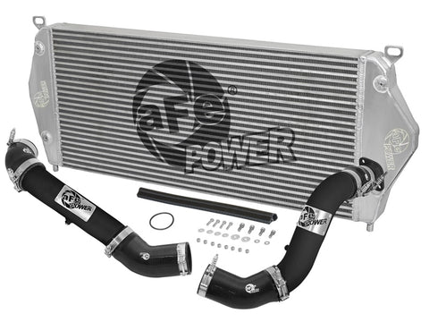 aFe BladeRunner Intercooler w/ Black Tubes 16-17 Nissan Titan XD V8 5.0L (td) - 46-20282-B