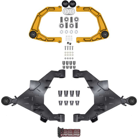 Camburg 22-25 Toyota Tundra 2wd/4wd Trail Series L/T Kit (BILLET XJ UCA) (GOLD) - CAM-310217-KX-GLD