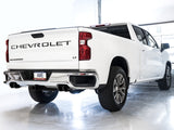 AWE Tuning 4th Gen GM 1500 5.3L 0FG Cat-Back Split Rear Exit (w/ Bumper Cutouts) - Quad Diamond Tips - 3015-43202