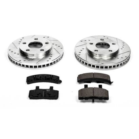 Power Stop 91-93 Cadillac Commercial Chassis Front Z23 Evolution Sport Brake Kit - K3132