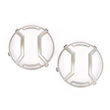 Rugged Ridge 07-18 Jeep Wrangler JK/JKU Raw Elite Headlight Euro Guards - 11230.16