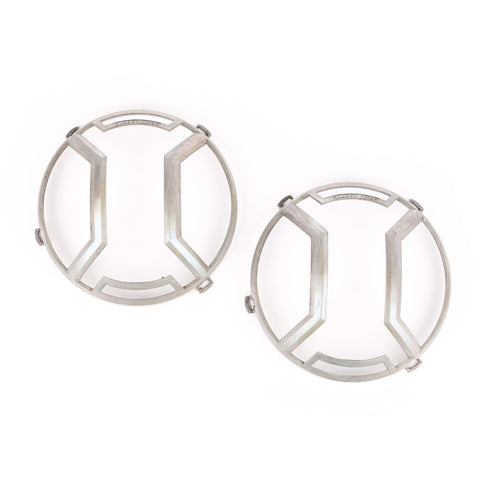 Rugged Ridge 07-18 Jeep Wrangler JK/JKU Raw Elite Headlight Euro Guards - 11230.16