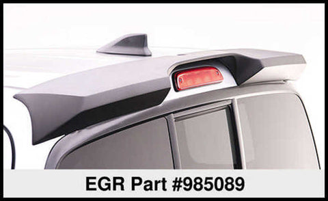 EGR 16-17 Toyota Tacoma Matte Black Truck Cab Spoiler (985089) - 985089