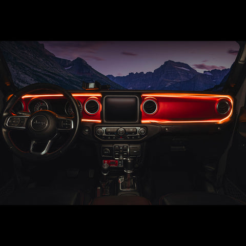ORACLE Lighting Jeep Wrangler JL / Gladiator JT ColorSHIFT Fiber Optic LED Interior Kit - 4236-333