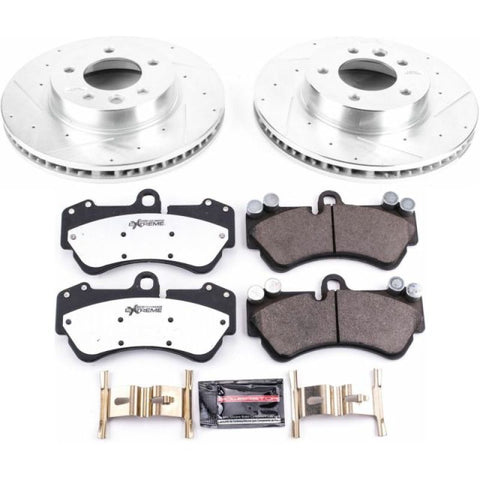Power Stop 04-06 Porsche Cayenne Front Z26 Street Warrior Brake Kit - K4554-26