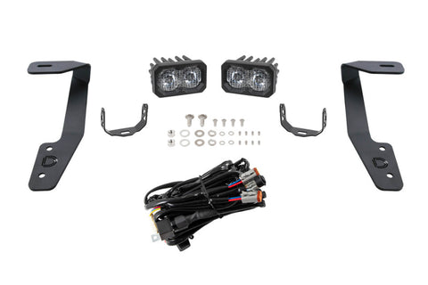Diode Dynamics 18-21 Subaru Crosstrek Stage Series 2in LED Ditch Light Kit Sport - White Combo - DD6562