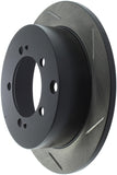 StopTech Power Slot 04-06 Lancer / 01-05 Sebring/Stratus Slotted Left Rear Rotor - 126.46047SL